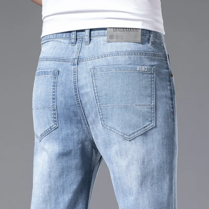 Levis Jeans 501 - Jean droit décontracté bleu clair pour