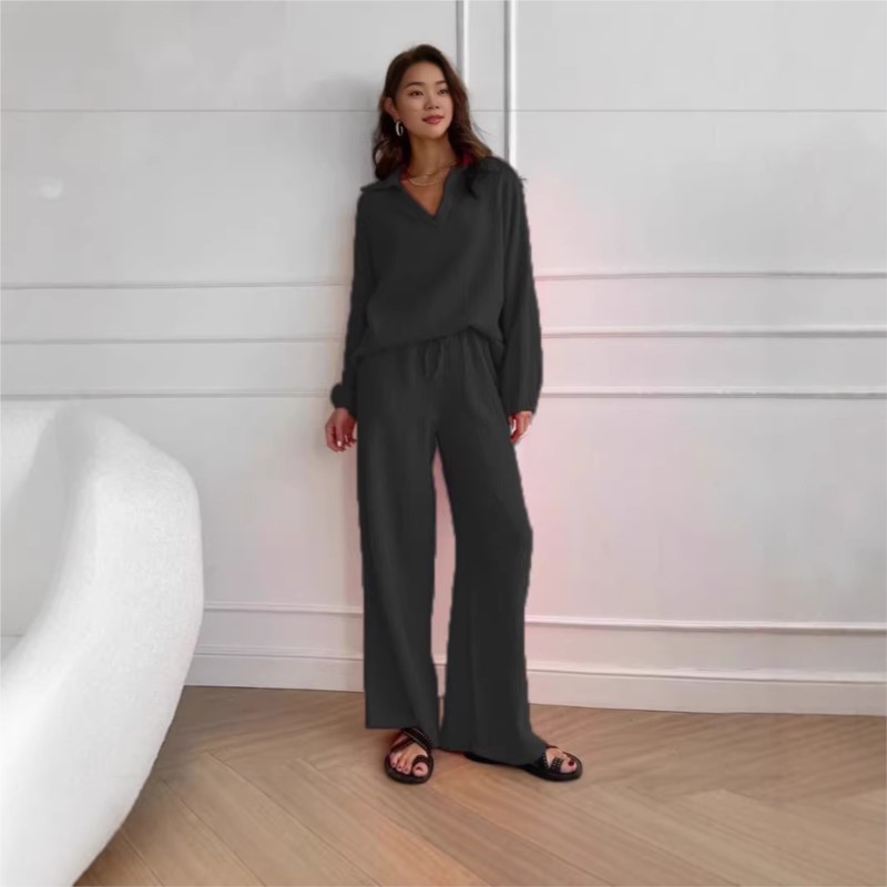 Ensemble sportif décontracté d - Linen Pant Wide avis et prix
