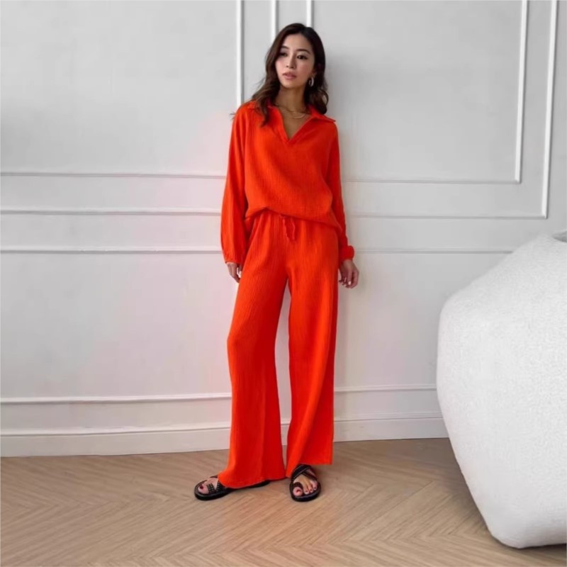 Ensemble sportif décontracté d - Linen Pant Wide avis et prix
