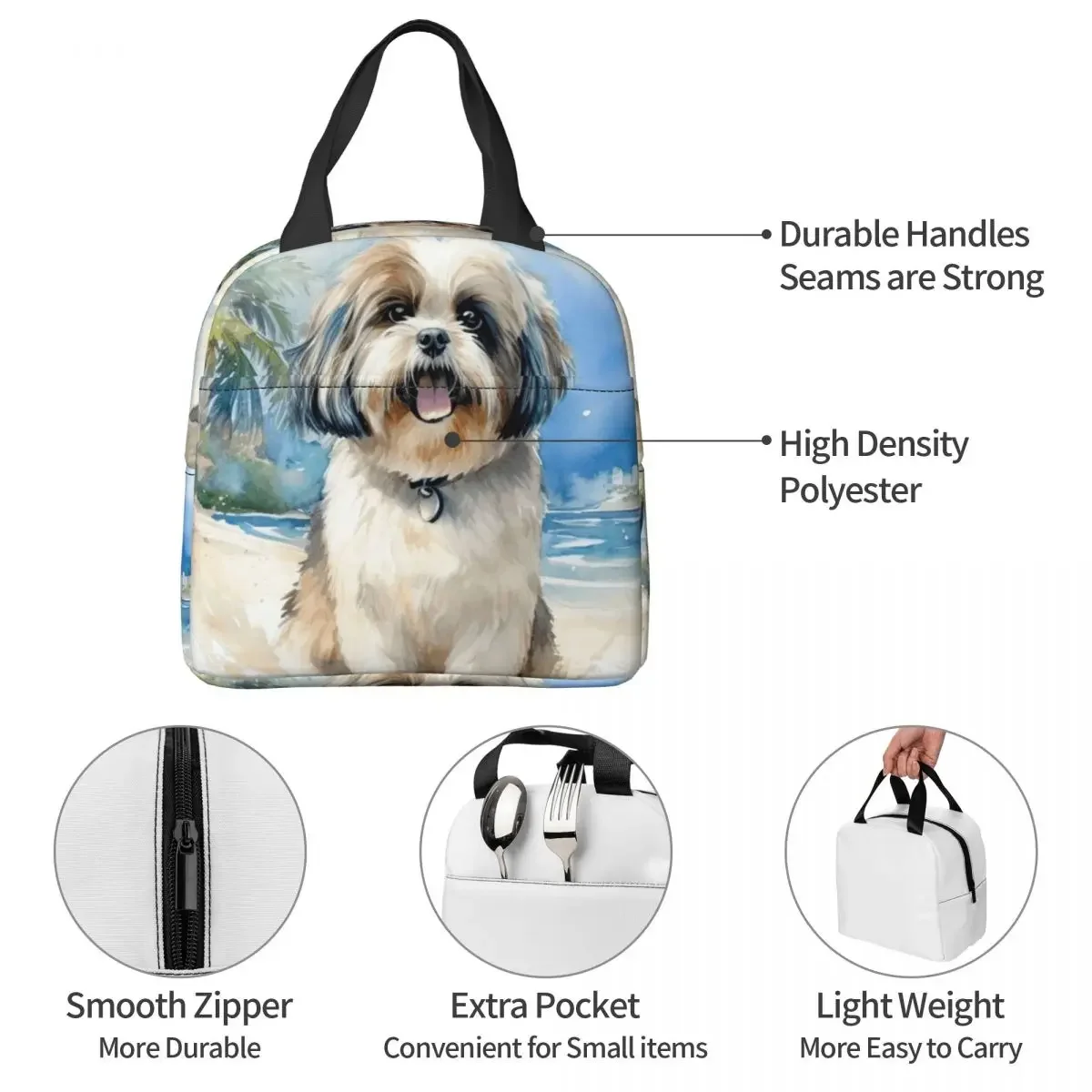 Sac Isotherme pour Déjeuner Sh - Tote Bag Beach avis et prix